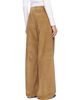 Róhe Róhe Beige Ted Lower Waist Corduroy Trousers - 3