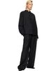 Róhe Róhe Black Boxer Detailed Trousers - 4