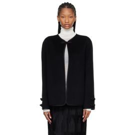 Róhe Róhe Black Double-Faced Pankou Jacket