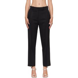 Róhe Róhe Black Mies Cigarette Leg Tailored Trousers