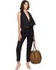 Róhe Róhe Black Mies Cigarette Leg Tailored Trousers - 4