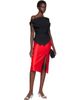 Róhe Róhe Black Off-Shoulder Lapel Top - 4