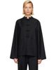 Róhe Róhe Black Pankou Closure Jacket - 1
