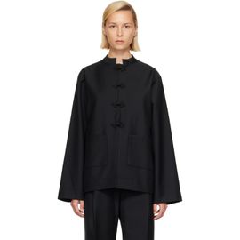 Róhe Róhe Black Pankou Closure Jacket