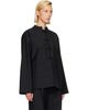 Róhe Róhe Black Pankou Closure Jacket - 2