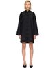 Róhe Róhe Black Pankou Closure Minidress - 1
