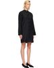 Róhe Róhe Black Pankou Closure Minidress - 2