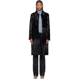 Róhe Róhe Black Pony Hair Coat