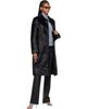 Róhe Róhe Black Pony Hair Coat - 4