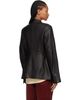 Róhe Róhe Black Shaped Grain Leather Jacket - 3