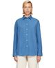 Róhe Róhe Blue Classic Fit Shirt - 1