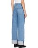 Róhe Róhe Blue Rixt Turn-Up Baggy Jeans - 3