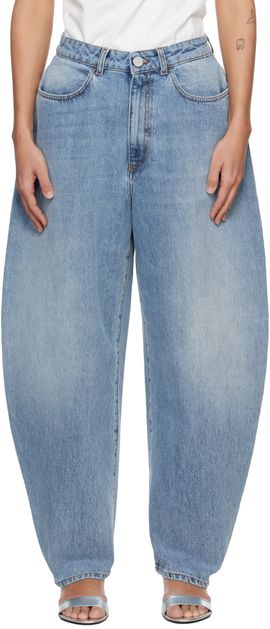 Róhe Róhe Blue Sculptural Jeans