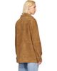 Róhe Róhe Brown Suede Pankou Overshirt - 3