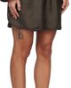 Róhe Róhe Brown Taped Silk Shorts - 2