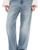 Róhe Róhe Bruun Signature Baggy Denim Jeans Classic Blue - 1