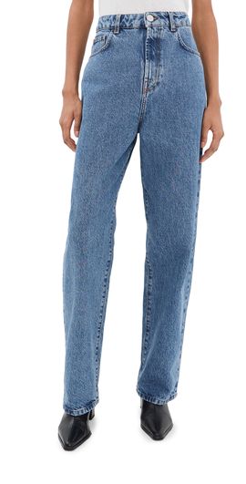 Róhe Róhe Bruun Signature Baggy Denim Jeans Heritage Blue