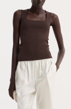 Róhe Róhe Bustier Shaped Sweater Tank