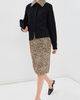 Róhe Róhe Cheetah Pony Hair Skirt Cheetah - 5