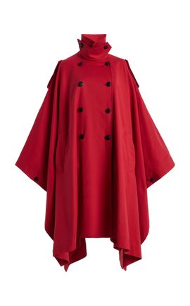 Róhe Róhe Cotton Cape Trench Coat