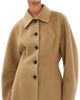 Róhe Róhe Double-Faced Sculptural Jacket Camel - 1