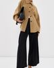 Róhe Róhe Double-Faced Sculptural Jacket Camel - 5