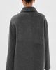 Róhe Róhe Double-Faced Wool Jacket Dark Grey Melange - 3