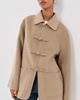 Róhe Róhe Double-Faced Wool Jacket Desert Brown - 2