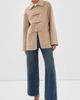 Róhe Róhe Double-Faced Wool Jacket Desert Brown - 5