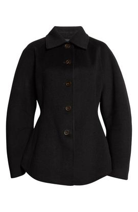 Róhe Róhe Double Faced Wool & Cashmere Sculptural Jacket