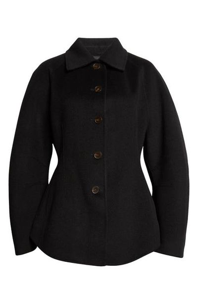 Róhe Róhe Double Faced Wool & Cashmere Sculptural Jacket