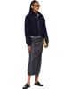 Róhe Róhe Gray Boxer Detailed Midi Skirt - 4