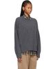 Róhe Róhe Gray Classic Crewneck Sweater - 2