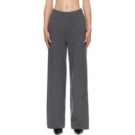 Róhe Róhe Gray Compact Knitted Trousers