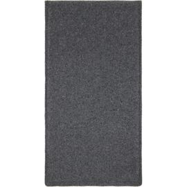 Róhe Róhe Gray Knitted Mouliné Scarf