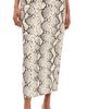 Róhe Róhe High Waist Snakeskin Skirt Snakeskin - 1
