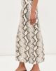 Róhe Róhe High Waist Snakeskin Skirt Snakeskin - 4