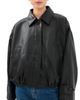 Róhe Róhe Leather Blouson Jacket Black - 1