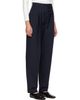 Róhe Róhe Navy Daria Single Pleat Tapered Trousers - 2