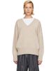 Róhe Róhe Off-White Classic Mouliné Sweater - 1