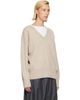 Róhe Róhe Off-White Classic Mouliné Sweater - 2