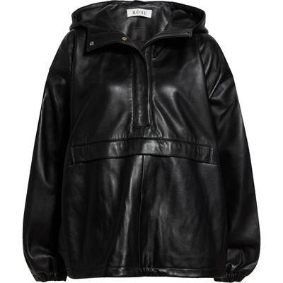 Róhe Róhe Oversize Leather Anorak