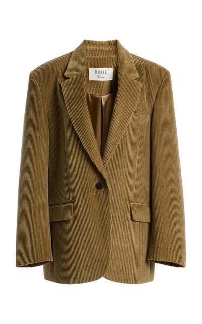 Róhe Róhe Oversized Corduroy Blazer