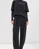 Róhe Róhe Oversized Cotton Silk T-Shirt Black - 5