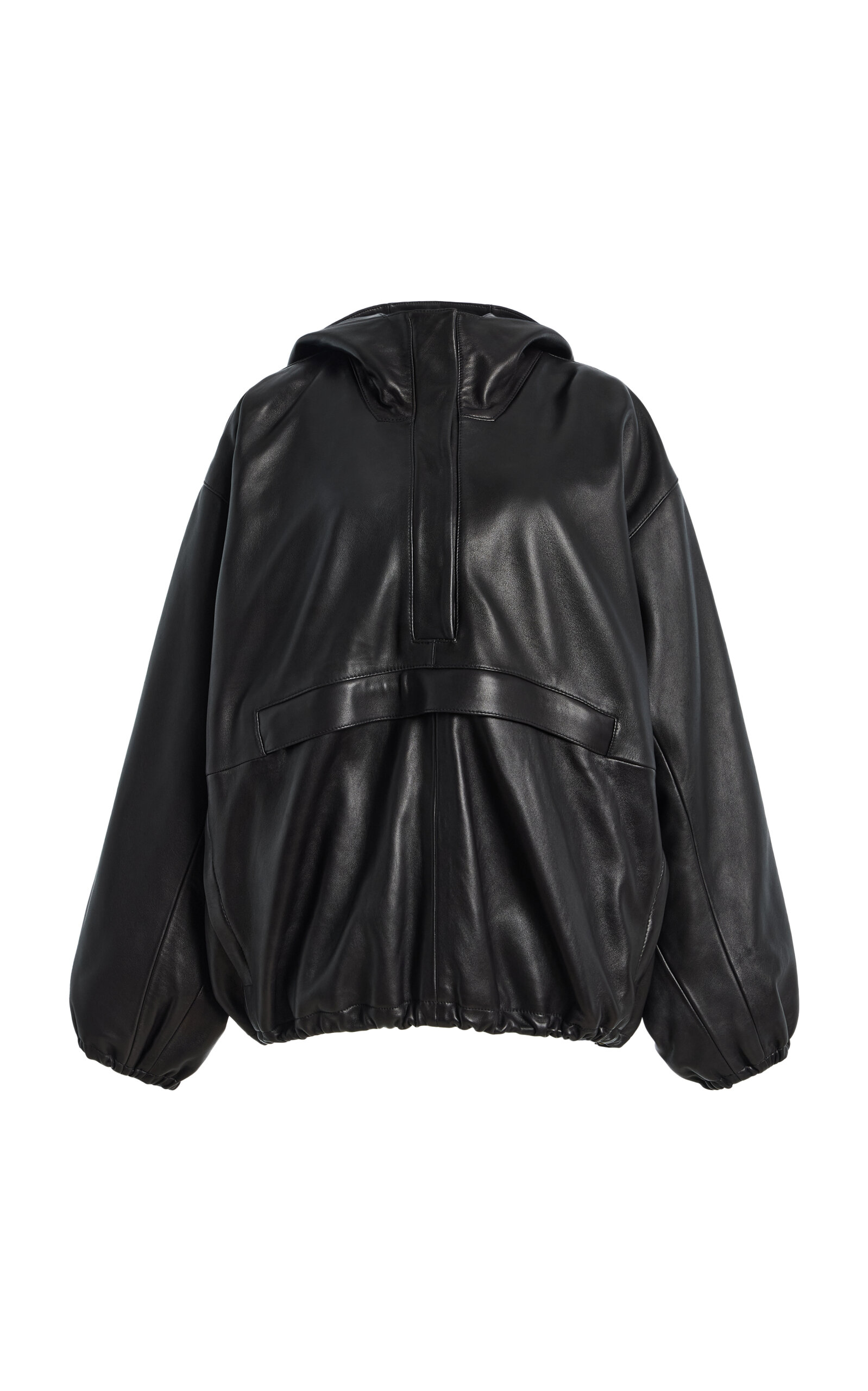 Róhe Róhe Oversized Leather Anorak