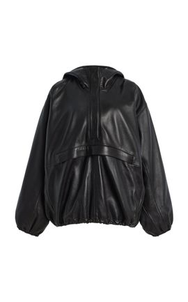 Róhe Róhe Oversized Leather Anorak