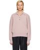 Róhe Róhe Pink Compact Mouliné Polo - 1