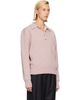 Róhe Róhe Pink Compact Mouliné Polo - 2