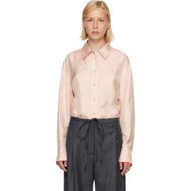 Róhe Róhe Pink Silk Shaped Shirt