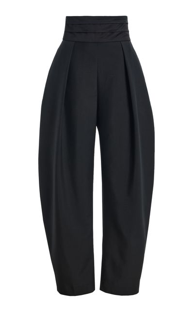 Róhe Róhe Puck WoolBlend BarrelLeg Pants